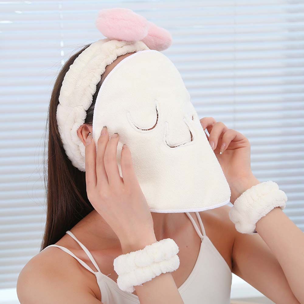 Daphne Khăn Lau Mặt Bằng Vải Nỉ San Hô Làm Đẹp Giảm Mụn Giảm Sưng Đau Và Dưỡng Ẩm Cho Da