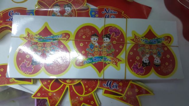 [VPP] [Combo] tem chúc mừng năm mới - happy new year cho khách - tem dán decal | BigBuy360 - bigbuy360.vn