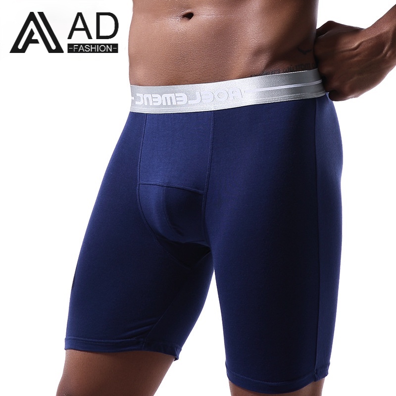 Quần lót boxer cotton ngắn co giãn thoáng khí thoải mái cỡ lớn 7XL cho nam chơi thể thao mùa hè 016