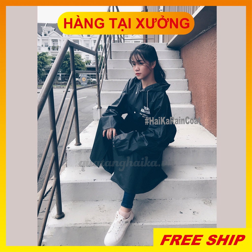 ¤✌☃Xưởng Áo mưa Măng Tô Dây kéo cực ngầu (Có BảoHành)- Cá tính Raining Kills/Chất liệu nhựa PVC siêu bền Đài Loan