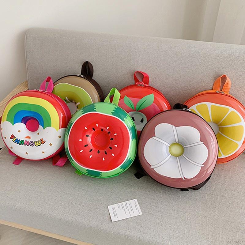 Balo vỏ cứng họa tiết hoạt hình dễ thương cho bé mẫu giáo