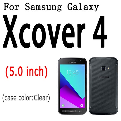 Ốp Điện Thoại Silicon Tpu Mềm Trong Suốt Siêu Mỏng Cho Samsung Galaxy Xcover 4 4S 5 Pro Xcover4 G390F Xcover5