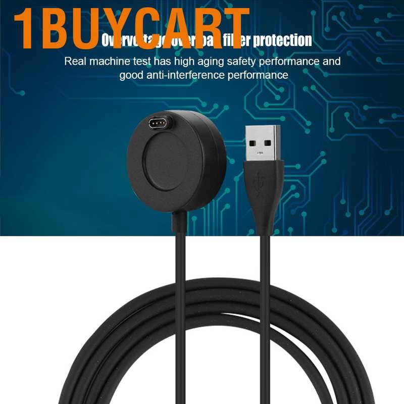 Dây Cáp Sạc Usb Nhanh 1m Cho Garmin Fenix 5 / 5s 5x Vivoactive 3