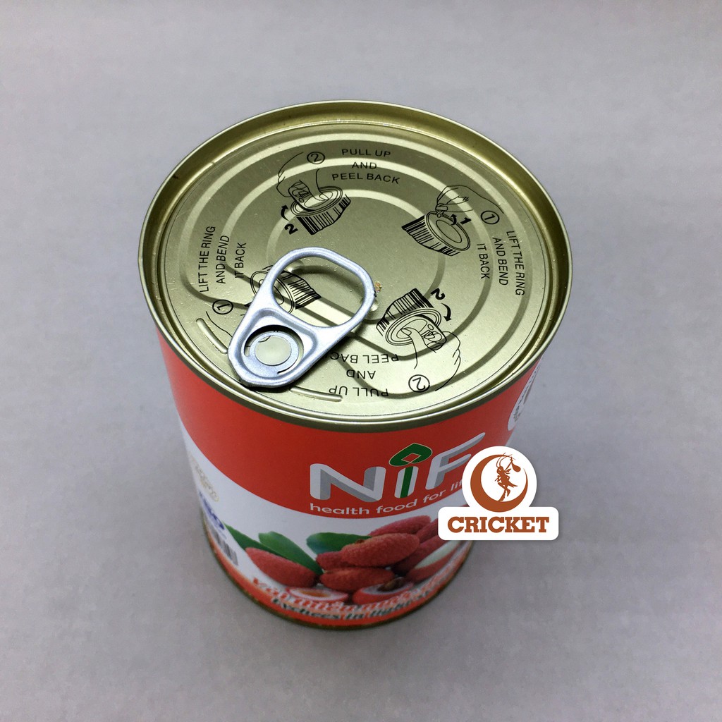 Vải Thiều Ngâm Nước Đường NIF Lon 560g