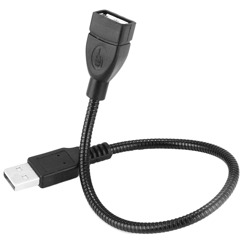 Dây Cáp Kim Loại USB 2.0 Mở Rộng 30CM