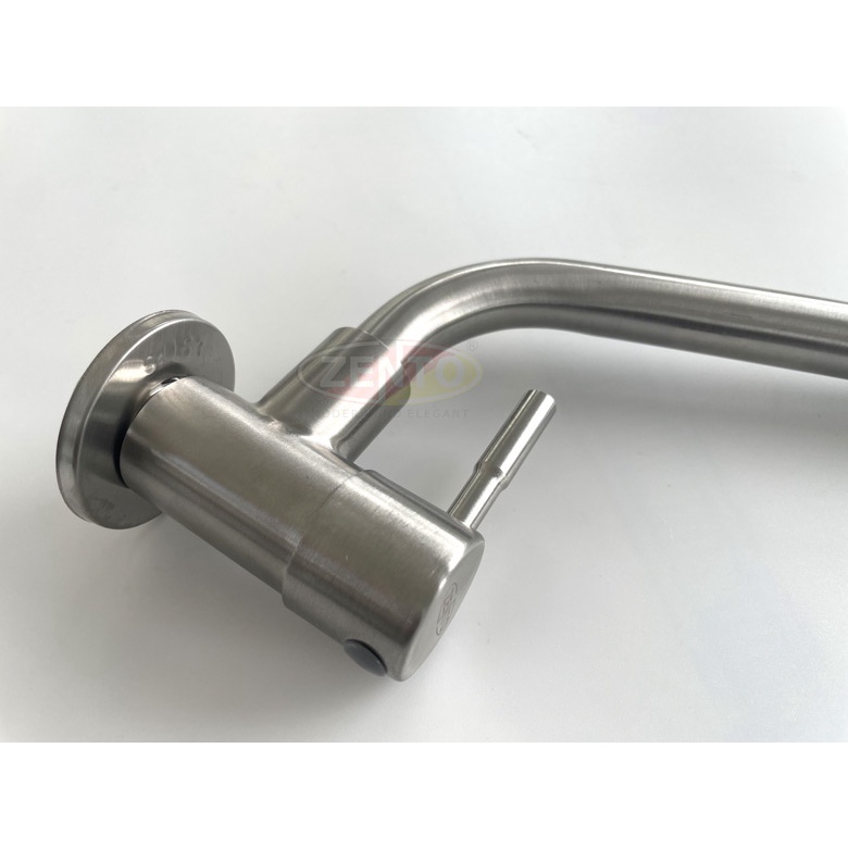 Vòi rửa bát đơn gắn tường inox304 SUS4634