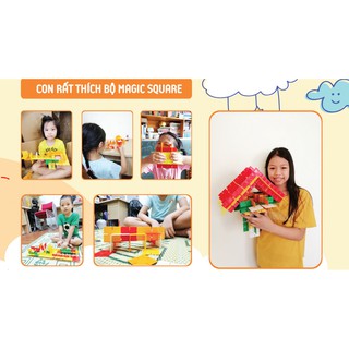 [ Đồ chơi thông minh - Phát triển trí tuệ cho bé ]  XẾP HÌNH MAGIC SQUARE