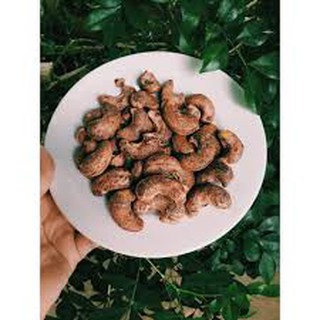 500g hạt điều rang muối nguyên hạt-còn vỏ lụa