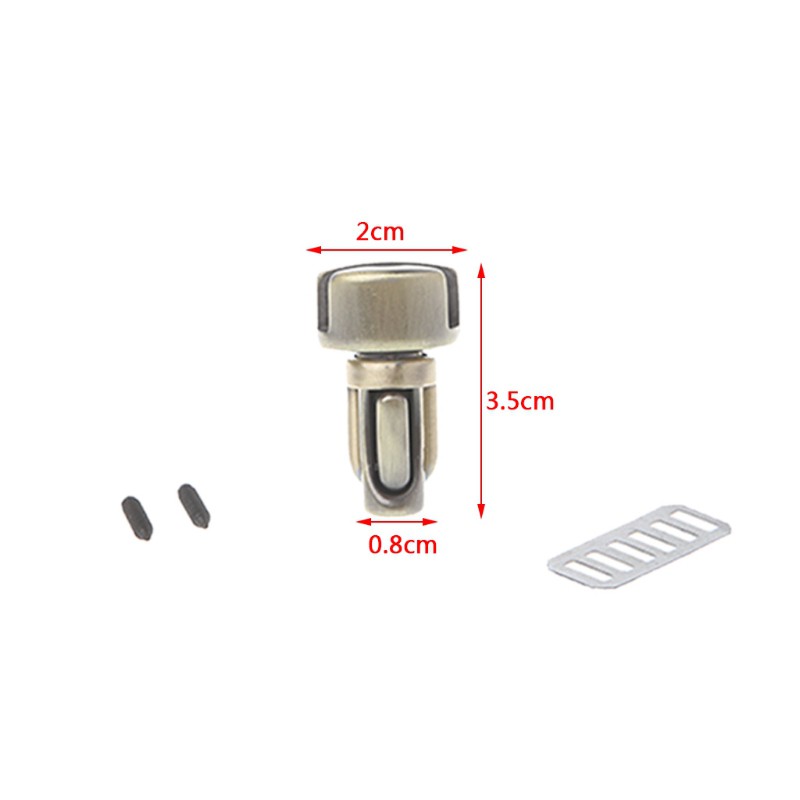 Khóa kim loại cho túi xách tự làm thủ công