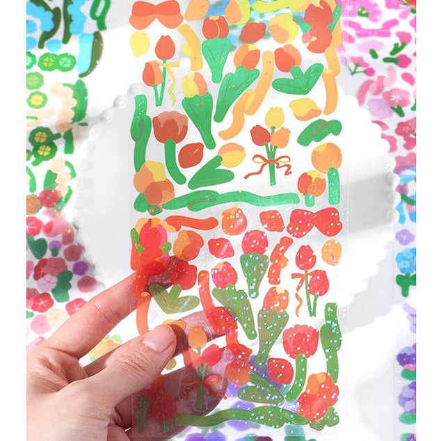 STICKER TRANG TRÍ TOPLOADER - STICKER CONFETTI mẫu 8