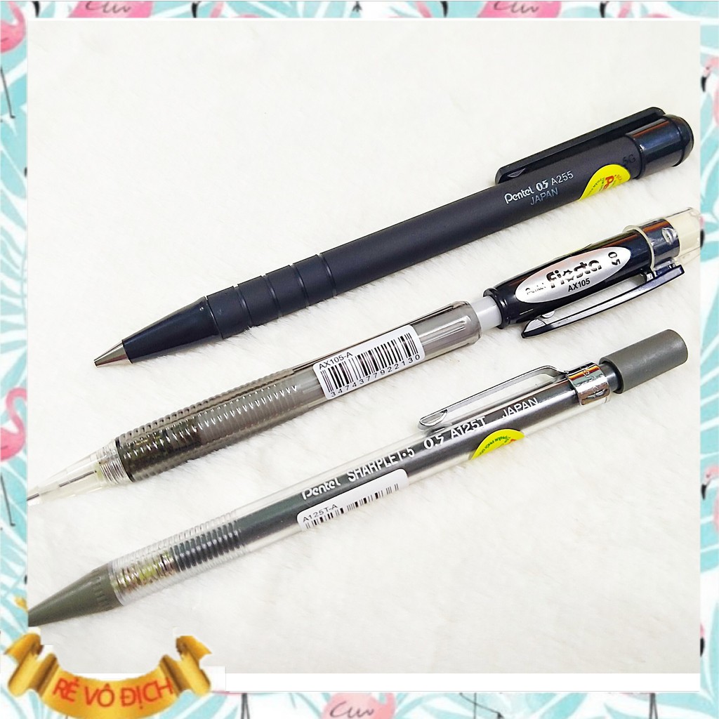 Bút Chì Bấm Pentel Ngòi 0.5mm AX105
