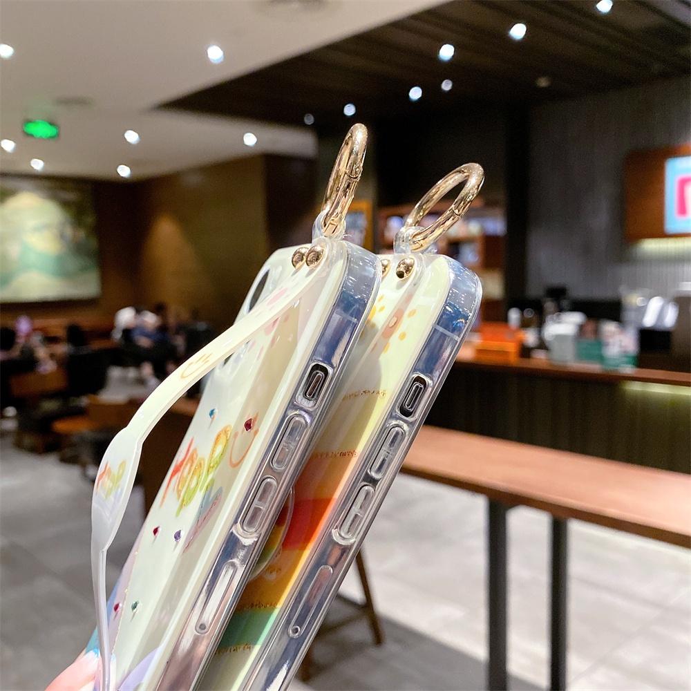 Ốp Điện Thoại Có Giá Đỡ Hình Cầu Vồng Cho iphone 15promax / 14promax / 13promax / 14 / 13 / 12 / 11 / x / xs / xr / xsmax / 7p / 8p