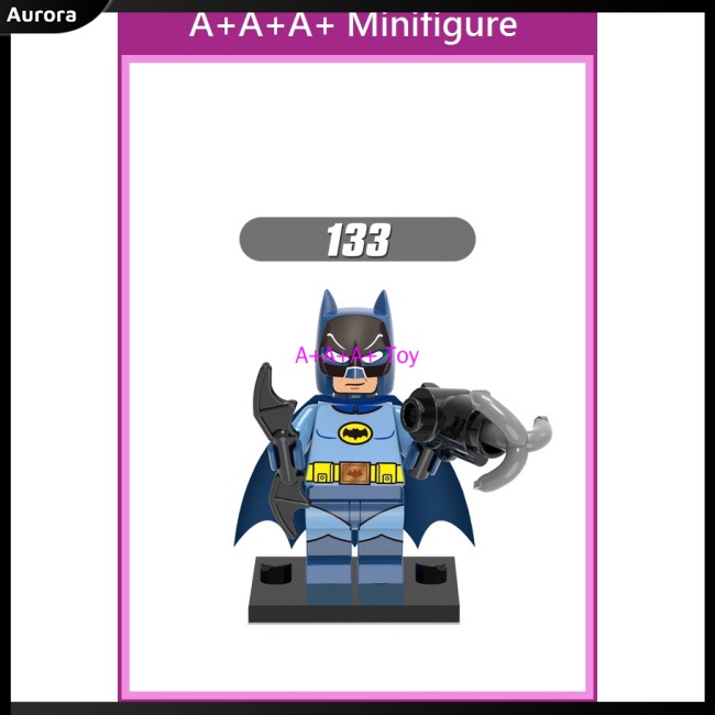 Mô Hình Lego Nhân Vật Siêu Anh Hùng Batman Robin Joker X0111