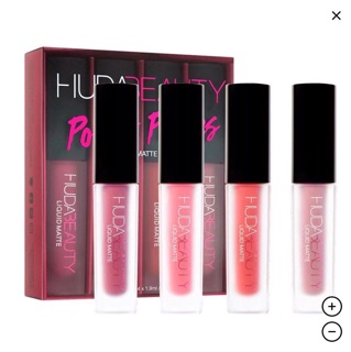 Set 4 son kem lì Huda Beauty