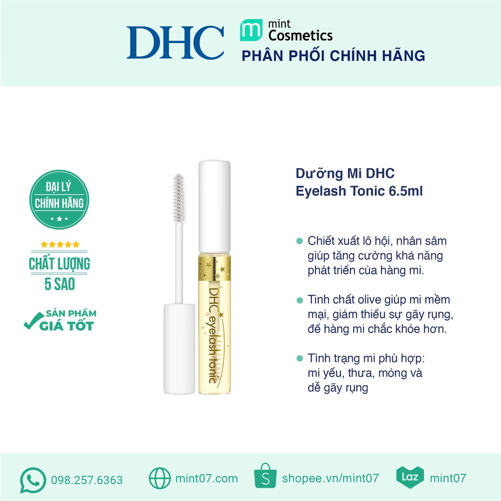 Dưỡng Mi DHC Eyelash Tonic 6.5ml