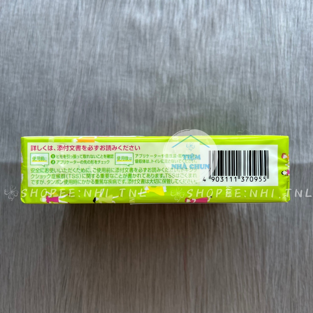 Băng Vệ Sinh Sofy Soft Tampon Super Siêu Thấm Nhật Bản Gói 9 Ống
