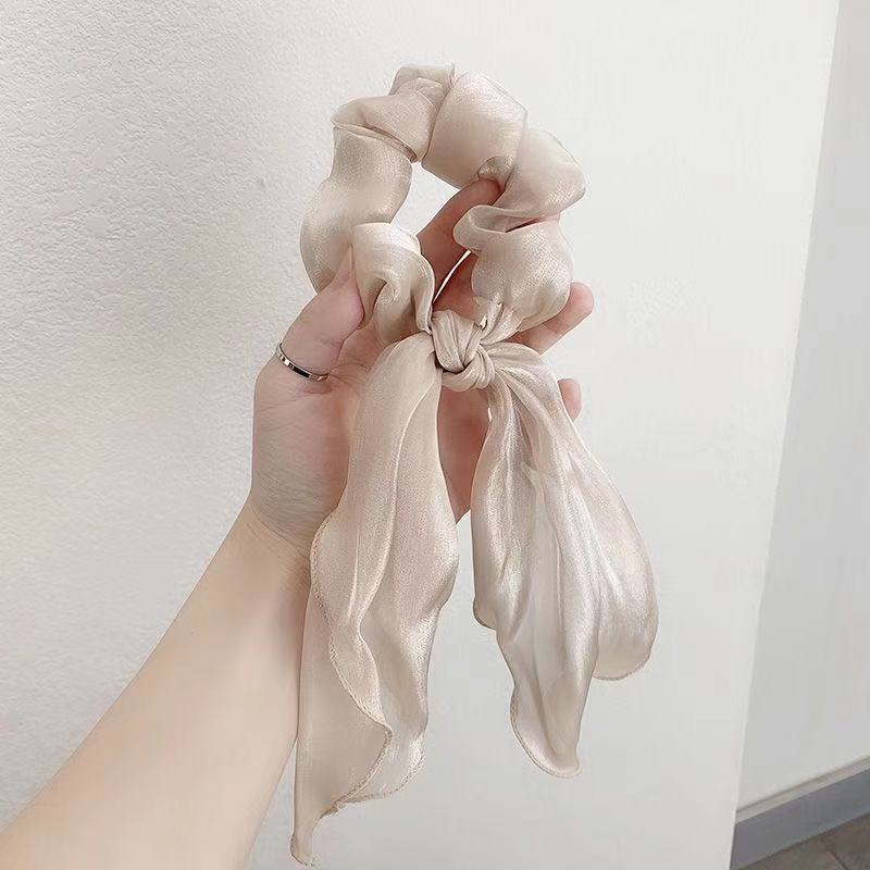 Dây Buộc Tóc Đính Nơ Xinh Xắn Cho Nữ