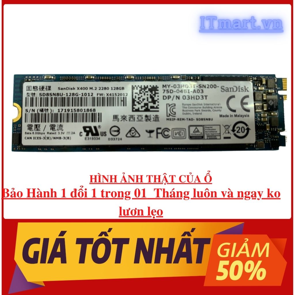 ổ cứng ssd M2SATA -2280/Msata 2240/Nvme 2280/Nvme 2220 hàng tháo máy Dell | BigBuy360 - bigbuy360.vn