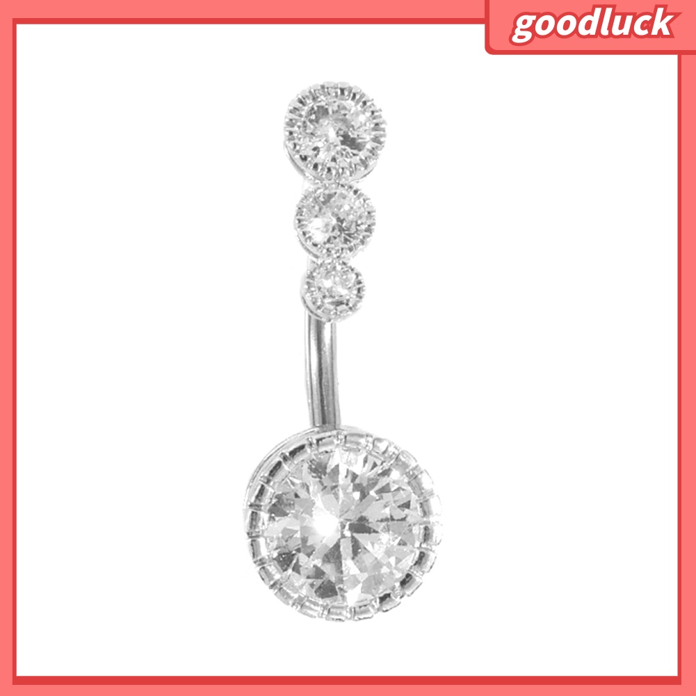 Khuyên Rốn Hình 4 Viên Đá Cho Nữ