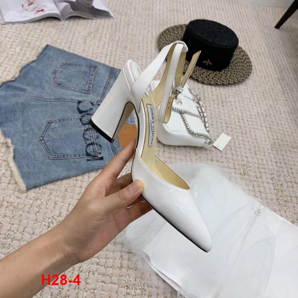 H28-4 Jimmy Choo sandal cao 8cm siêu cấp