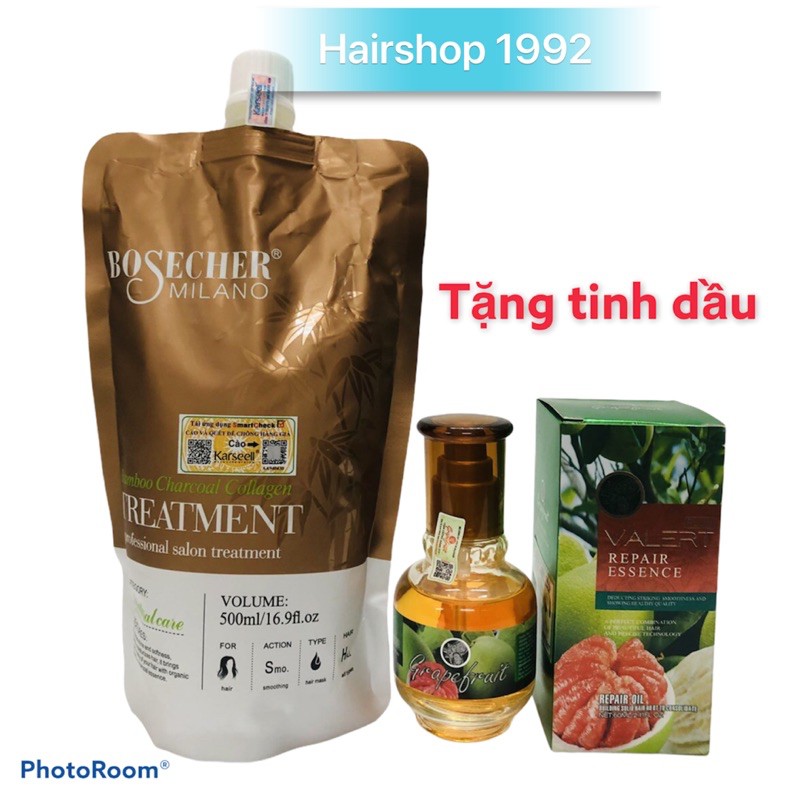 Kem Hấp Ủ Tóc Phục Hồi Kích Thích Mọc Tóc Hương Nước Hoa Bosecher 500ml | BigBuy360 - bigbuy360.vn