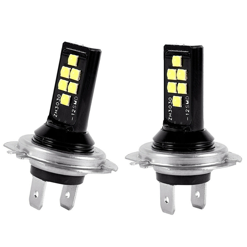 Set 2 Bóng Đèn Led H11 H1 H7 9005 Hb3 9006 Hb4 H9 H8 Ánh Sáng Trắng / Xanh Dương / Vàng Cho Xe Hơi