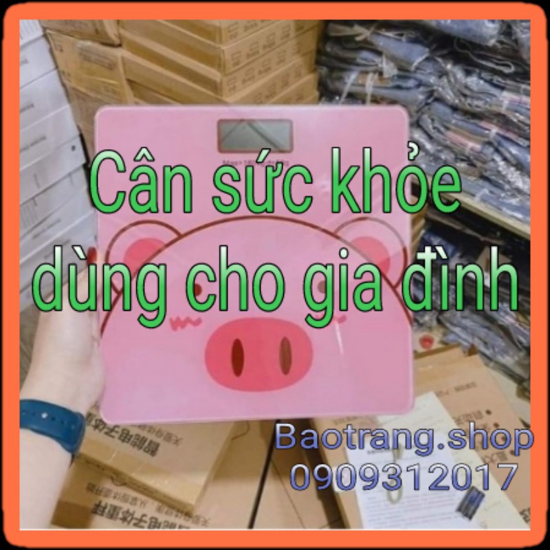 [Hàng mới] Cân điện tử thay pin, cân sức khỏe gia đình hot hit