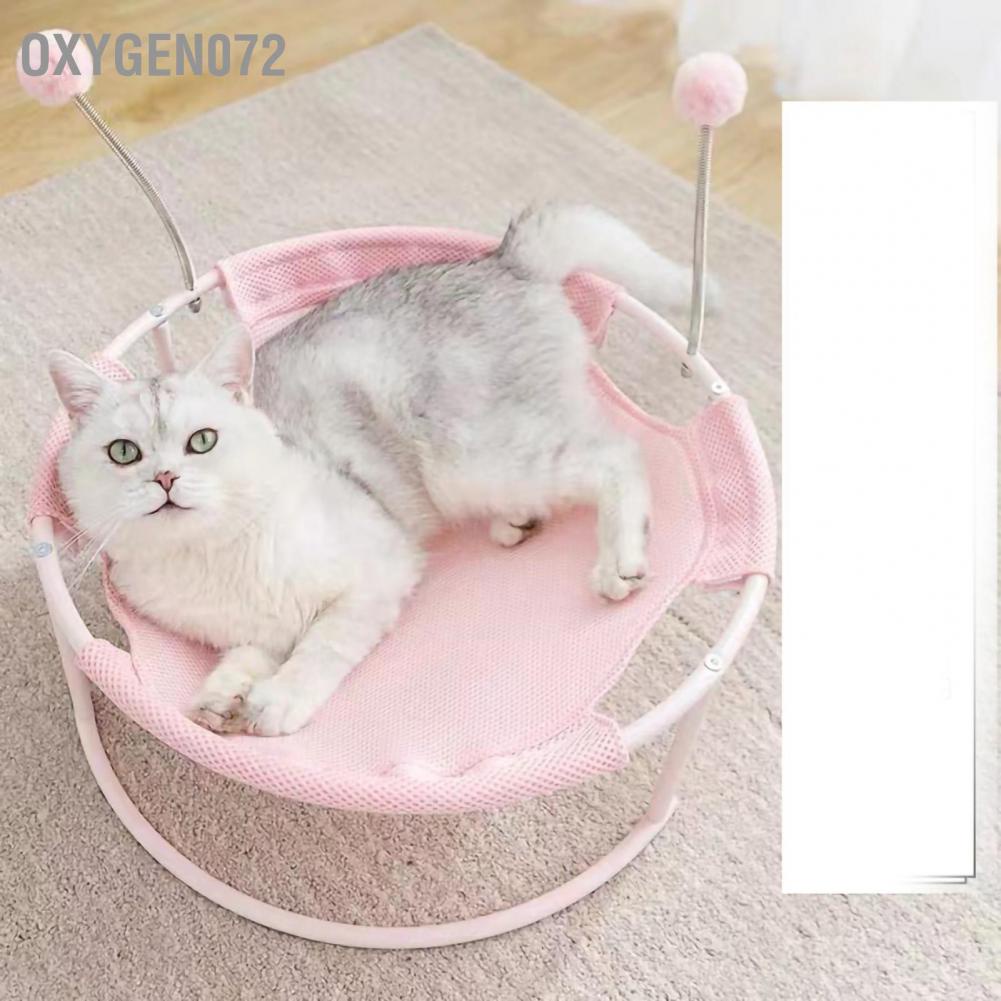 Võng giường cho mèo Thoải mái thoáng khí Giường ngủ ổn định trong nhà và ngoài trời dưới 10kg Oxygen072