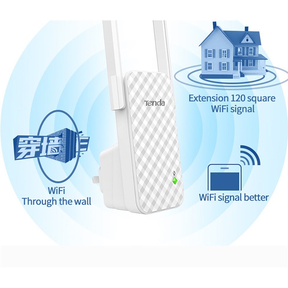 Bộ kích sóng Wifi Tenda A9-300Mbps tiêu chuẩn | WebRaoVat - webraovat.net.vn