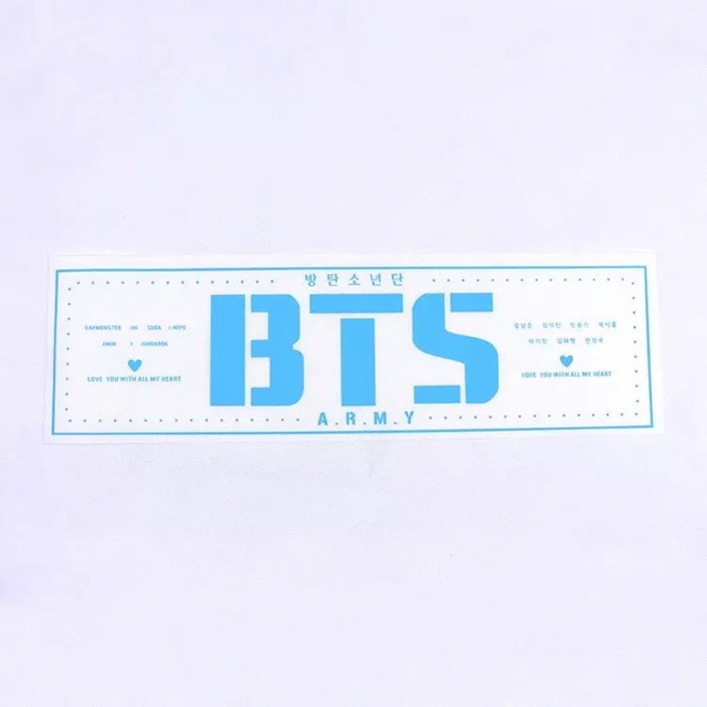 [Có sẵn] Banner vải BTS Love Yourself Tear