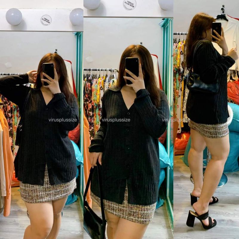 áo Cardigan len HM bigsize