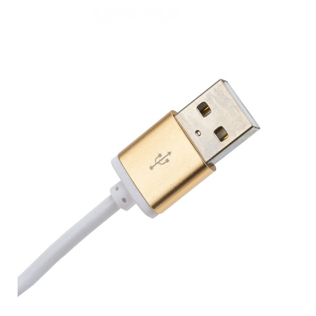 [CHÍNH HÃNG] Cáp sạc đa năng SOPOKA DQ03 tích hợp chân Lighting, Micro USB chính hãng dây 1M