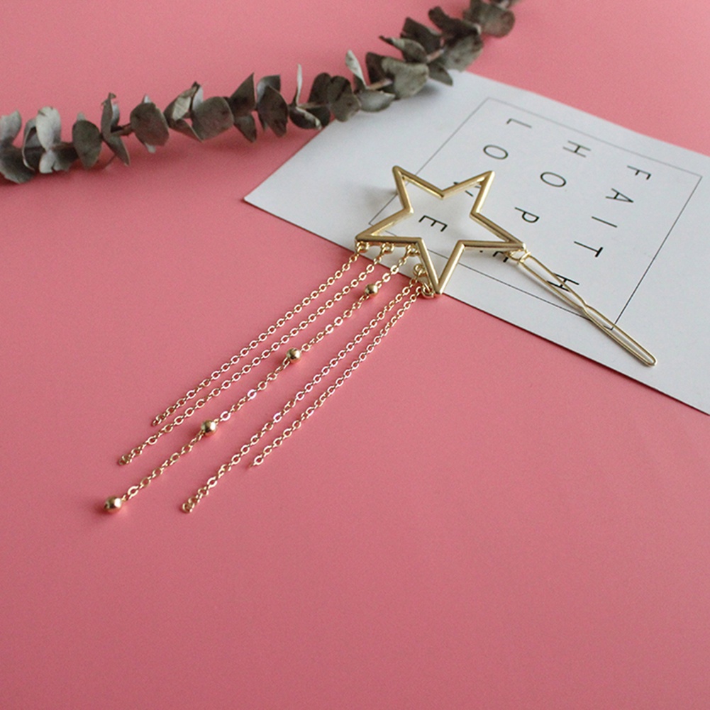 Kẹp tóc hình ngôi sao xinh xắn dành cho nữ