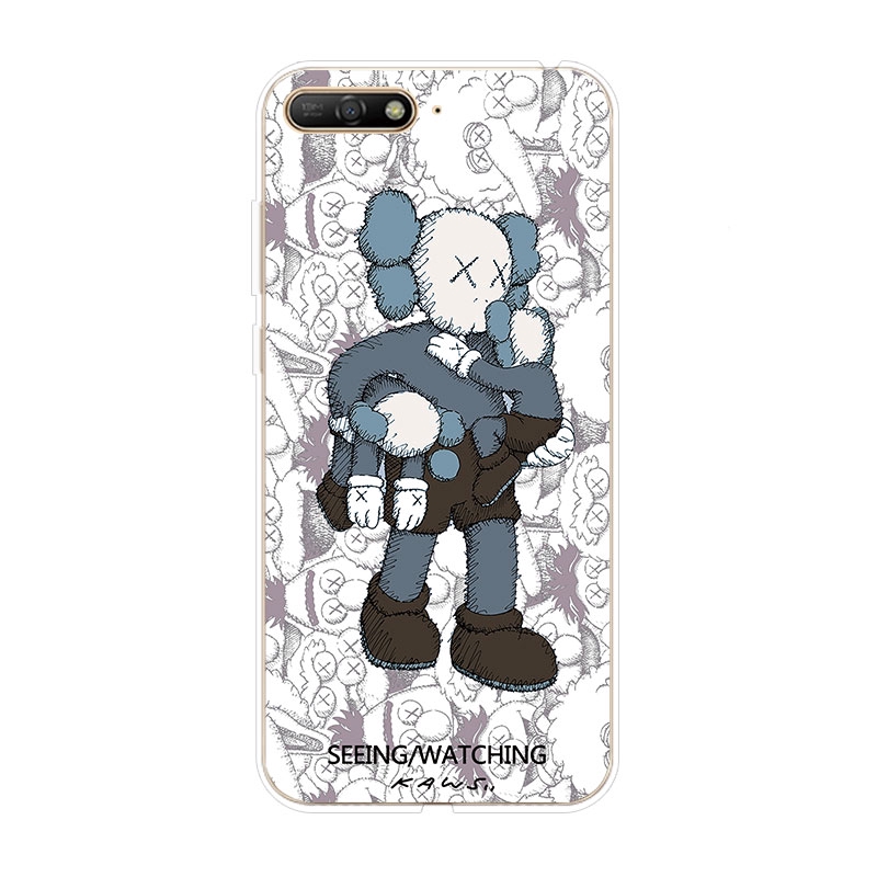 Ốp Lưng Huawei Y6 II Y6 2017 Prime 2018 Y6 Pro 2019 TPU mềm Case KAWS