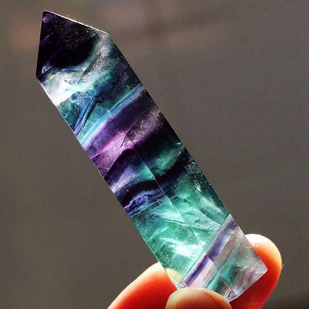 Đá Fluorite Lục Giác Tự Nhiên 4-7CM