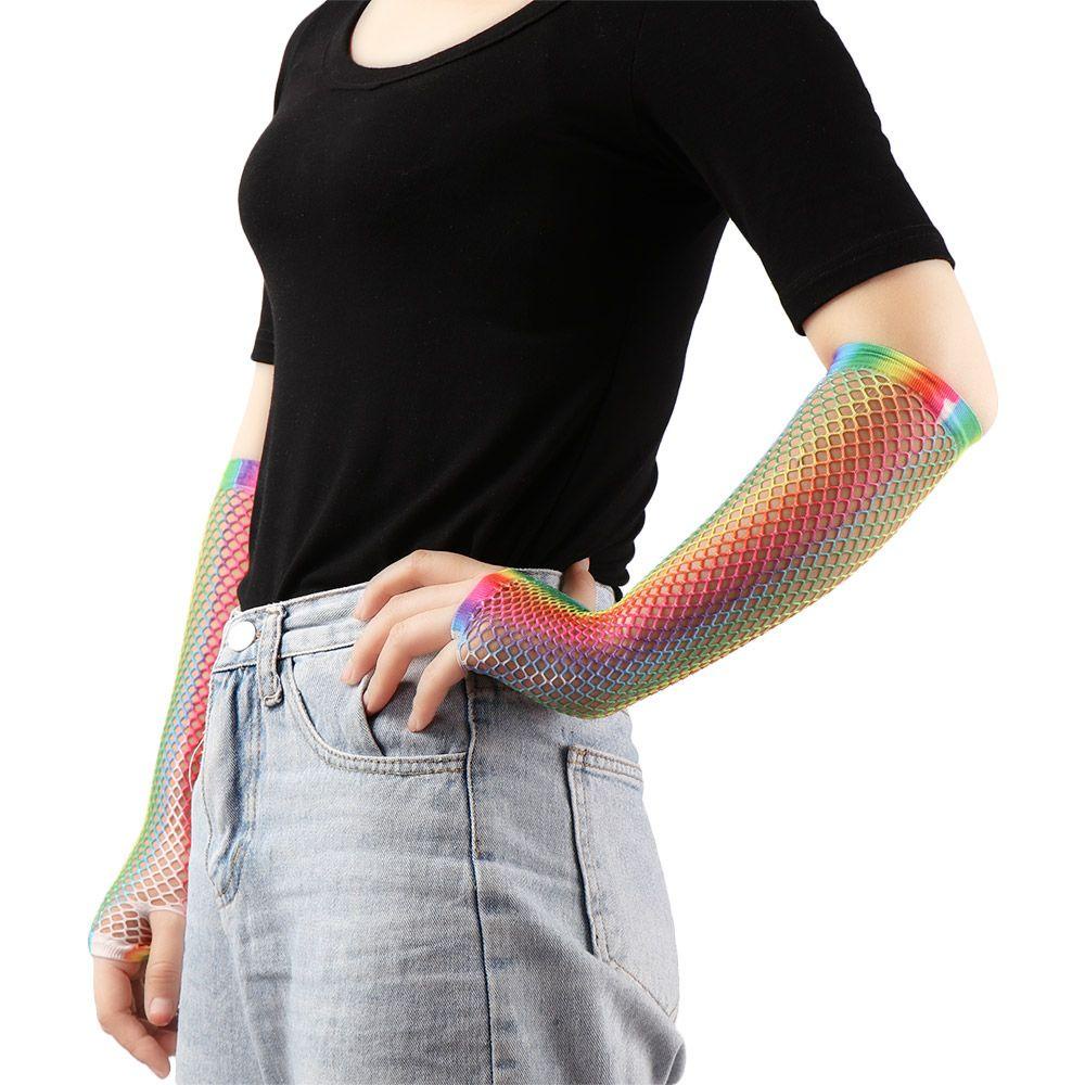 JUNE Găng Tay Khoét Lỗ Thiết Kế Mới Chuyên Dụng Cho Biểu Diễn Nhảy