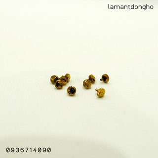 Núm đồng hồ Rado vàng trắng không gỉ