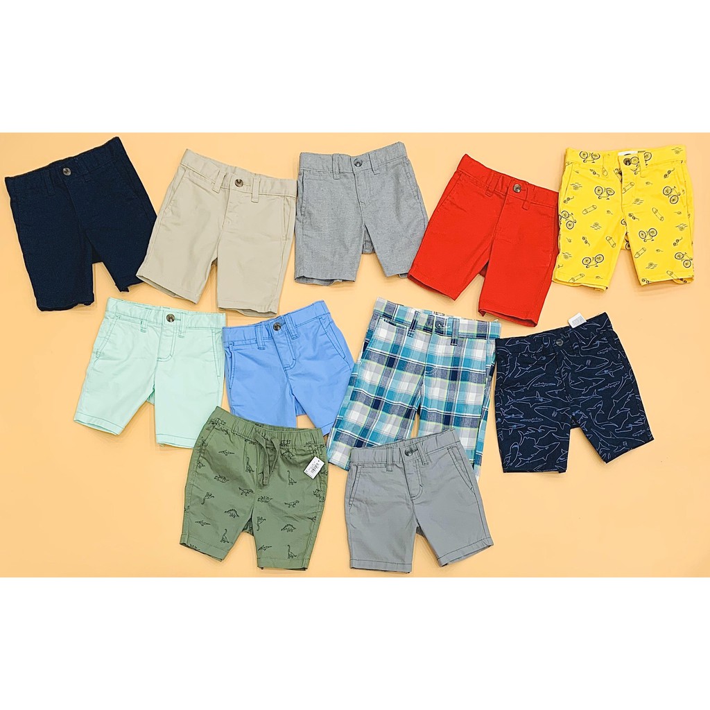 sỉ 10 Quần short kaki bé trai Old Navy, size 6/12M - 5T , Việt Nam xuất xịn