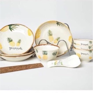 Bộ chén bát sứ 16 món nội địa trung