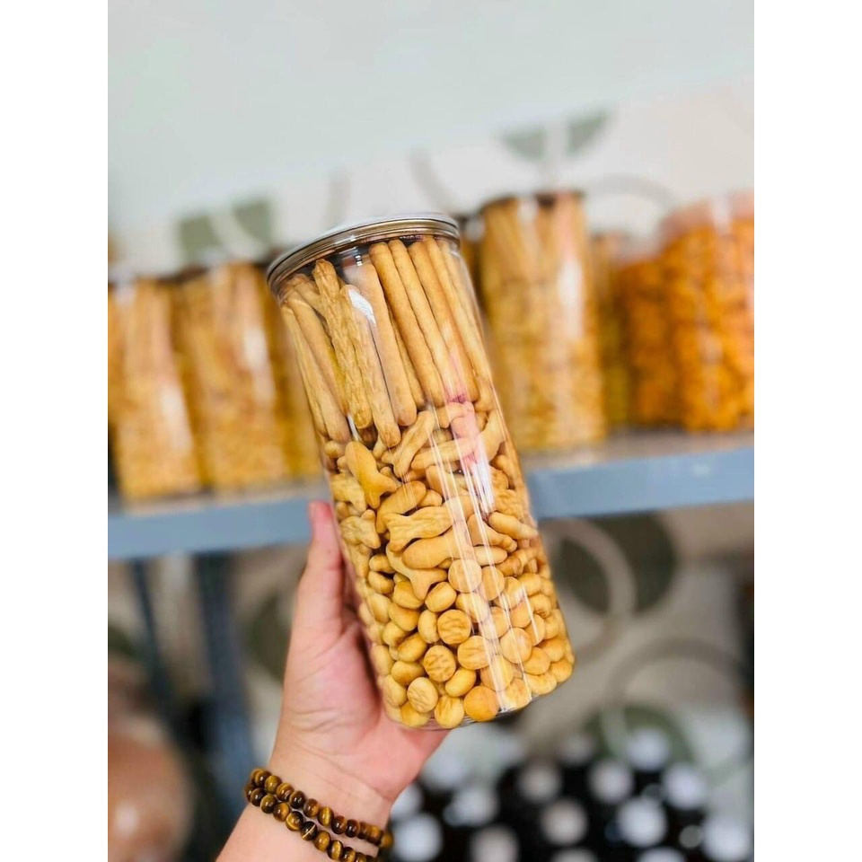 Bánh Quy Bơ Mặn Mix 3 Loại Trai Đẹp 250G