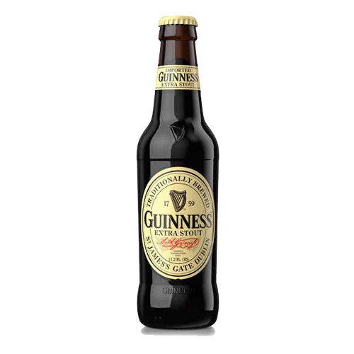 Lốc 4 chai Bia Guinness Extra Stout 5.6% (330mlx4)