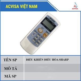 Remote máy lạnh - Điều khiển điều hòa Sharp các dòng ⚡Sẵn Hàng⚡