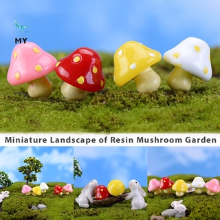 Mô Hình Cây Nấm Trang Trí Sân Vườn