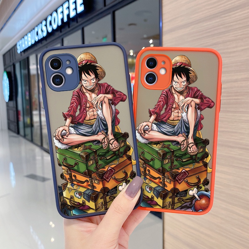 Ốp Điện Thoại Cứng Nhám Trong Suốt In Hình Luffy Cho Realme GT Neo 2 GT2 GT 2 Q5 Pro 5G