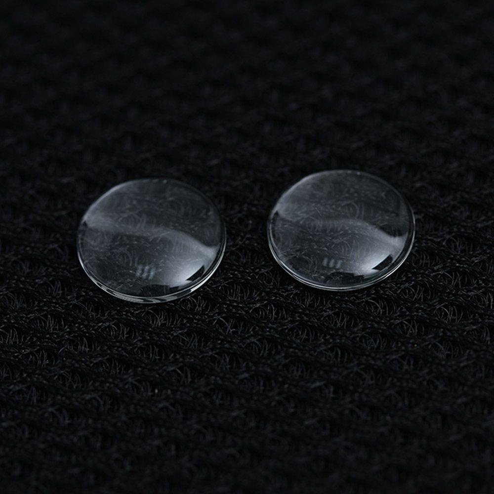 Miếng Dán Mắt Kính Cabochon 14mm Trong Suốt Hình Tròn Dùng Làm Trang Sức