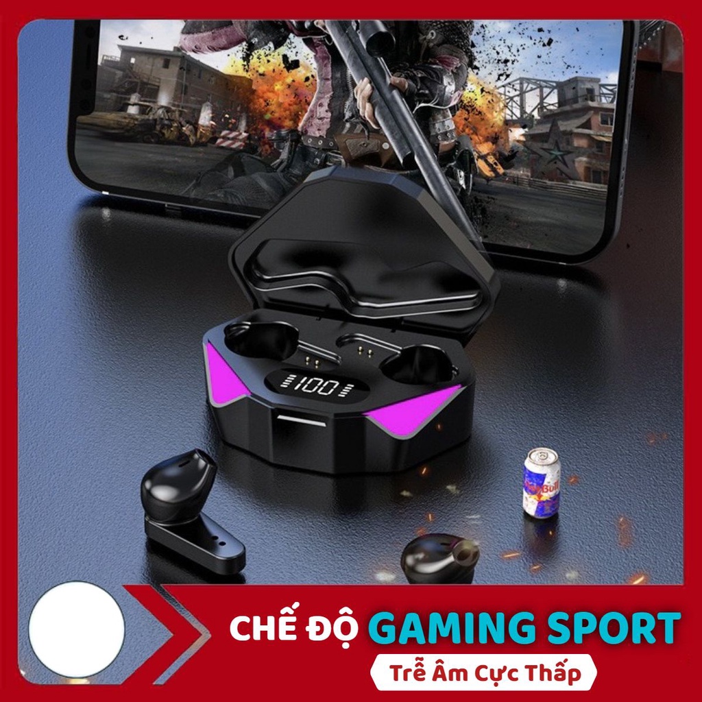 Tai Nghe Gaming Bluetooth A18 Độ Trễ Âm Cực Thấp, Tai nghe Chơi Game PUBG Free Fire, Chip PAU Thích Hợp Cho Game Thủ