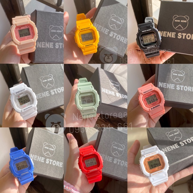 Đồng hồ thể thao nữ Sport Watch dễ thương nhiều màu | WebRaoVat - webraovat.net.vn