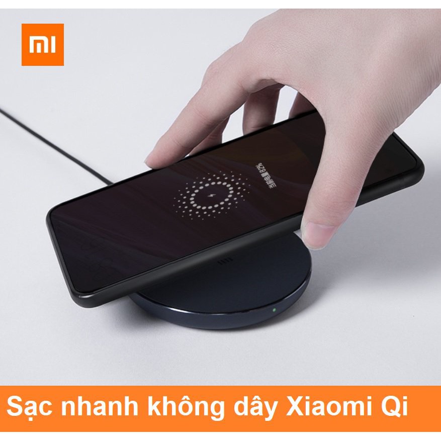 Đế sạc nhanh không dây Xiaomi WPC01ZM chuẩn Qi 10W - Phụ Kiện Chi Hà