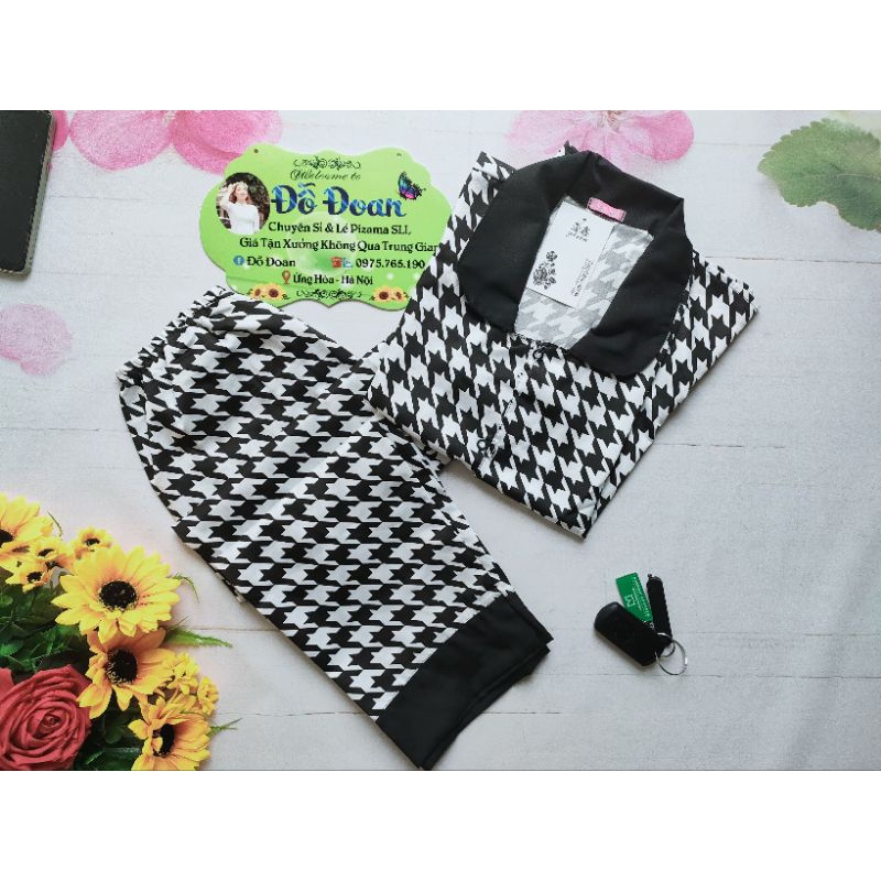 Bộ pizama tay dài quần dài