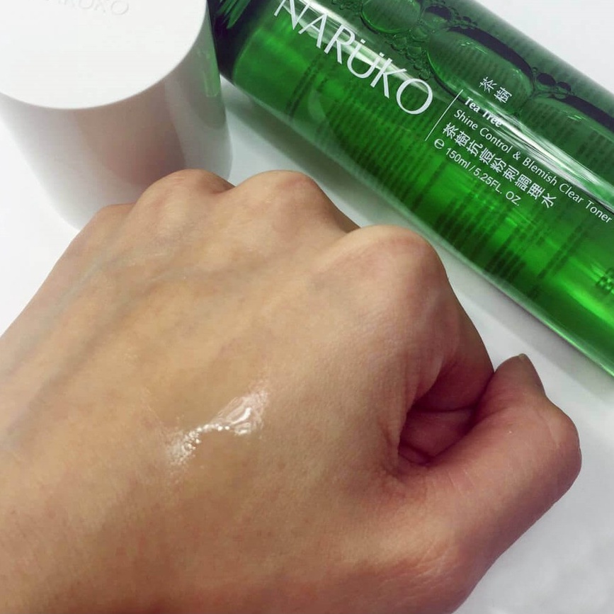 Toner tràm trà Naruko Tea Tree Shine Control and Blemish Clear